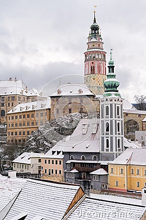 Krumlov Castle, Czech republic Editorial Stock Photo